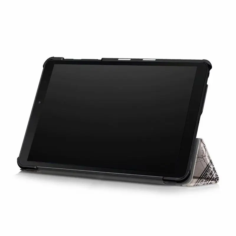 3-Folded Standing Case For Samsung Galaxy Tab A 8.0&quot inch 2019 S-Pen Magnetic Cover SM-P200 SM-P205 Funda Capa | Компьютеры и офис