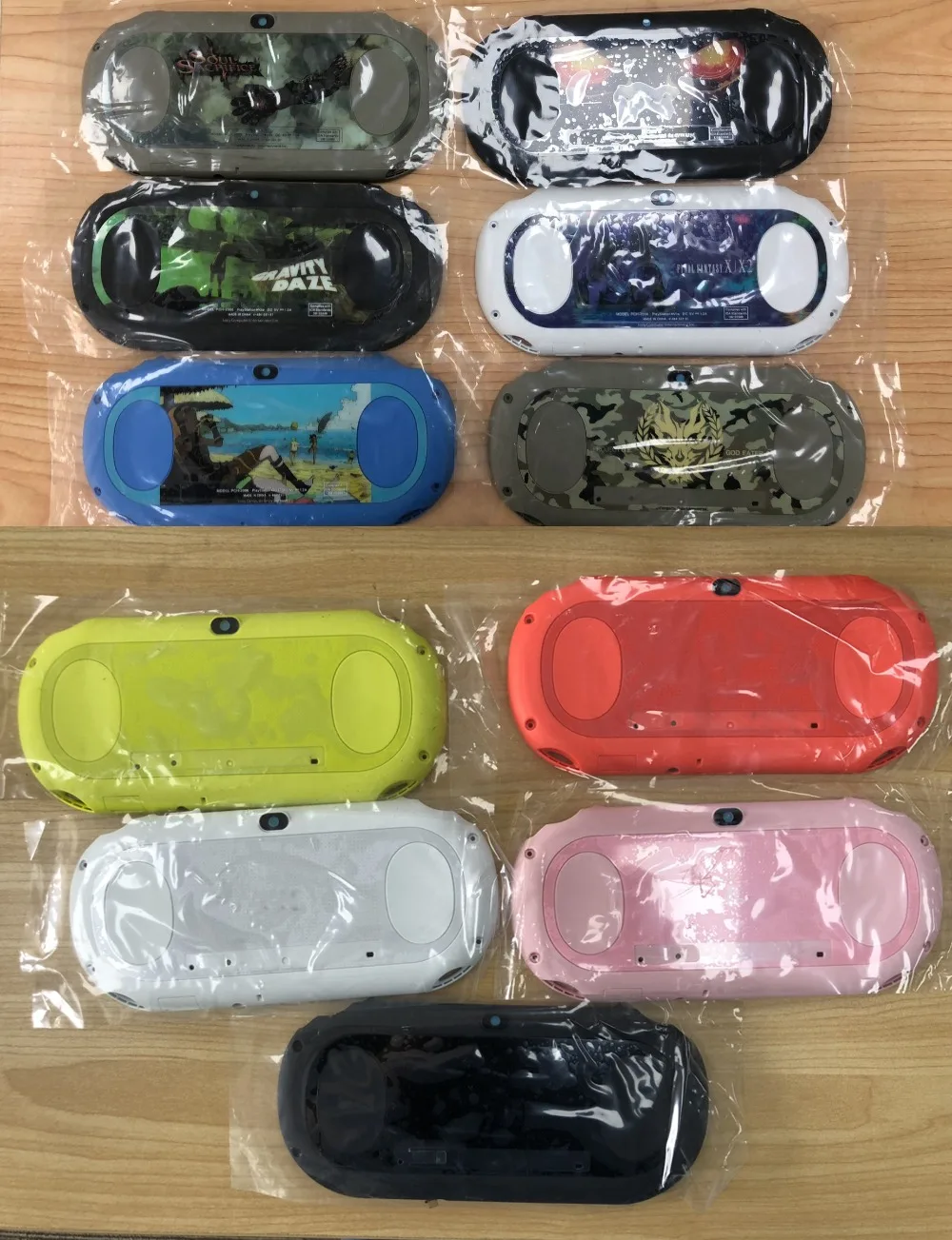 14 видов цветов для PS Vita psvita psv 2000 PCH 2006 оригинальная задняя крышка Корпус Лицевая
