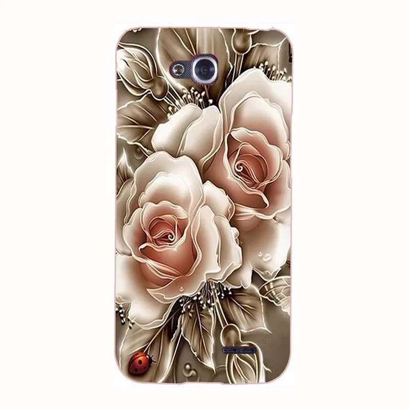 Мягкий силиконовый чехол для телефона s для LG Optimus L90 D410 D405 D405N чехол с рисунком розы волка чехол для задней панели Fundas Para - Цвет: A193