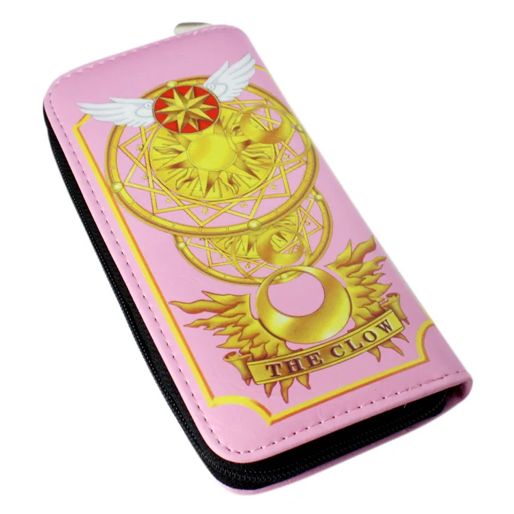 Cardcaptor Sakura объемный клатч кошелек анимация вокруг длинной секции реквизит