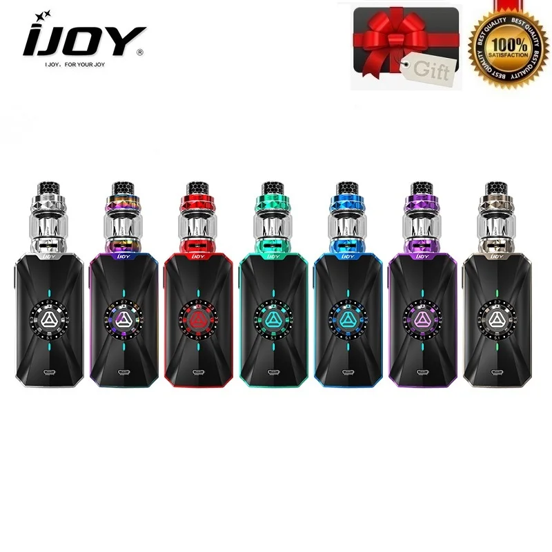 Оригинал IJOY Зенит 3 комплект 360 Вт поле Mod с бриллиантом Subohm Vape Танк двойной 20700