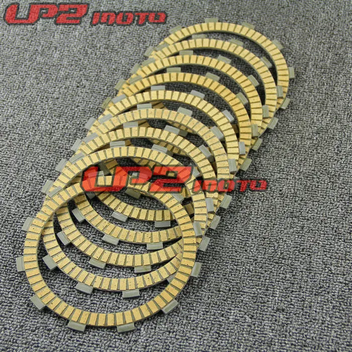 

For Kawasaki ZRX1200 B1-B3 2001-2008 Paper Based Clutch Friction Kit Disc Plates Set Motorbike Parts Accessories