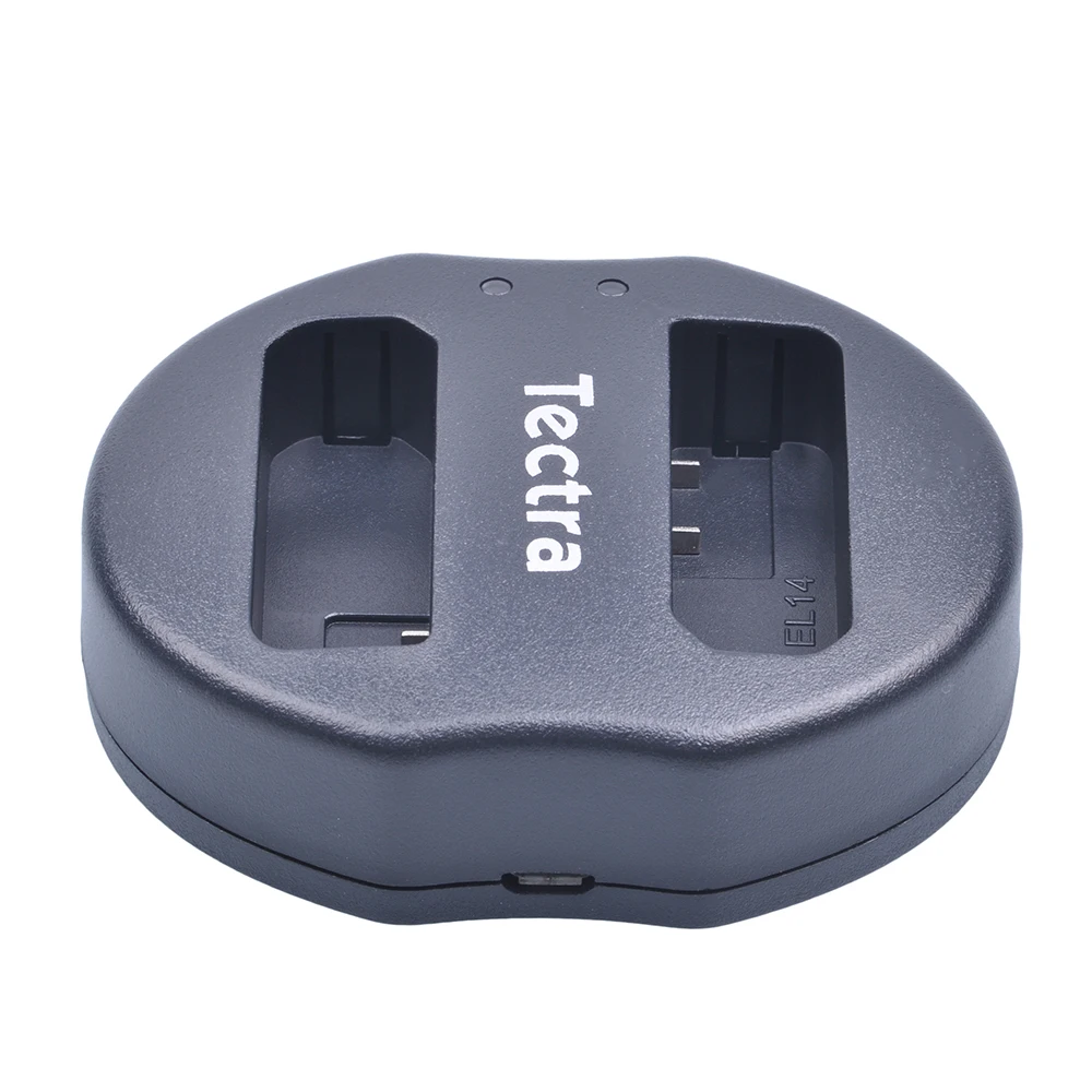 Tectra EN-EL14 EN-EL14A зарядное устройство для Nikon P7100 D5600 D5500 D5300 D3500 D3200 D3400 D3300 D5100 D3100 USB