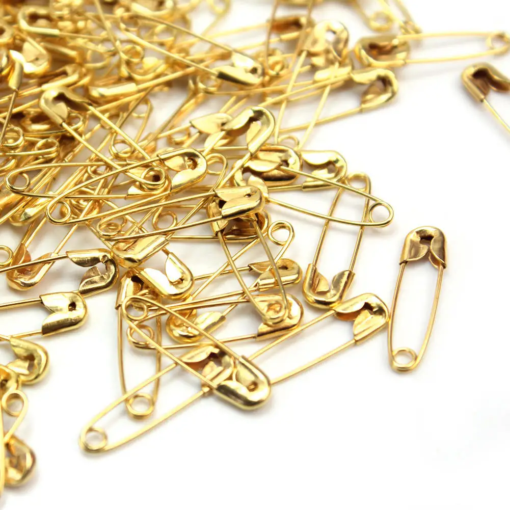 1000 шт. золотистые мини булавки для броши|mini safety pin|pins for broochespin pin |