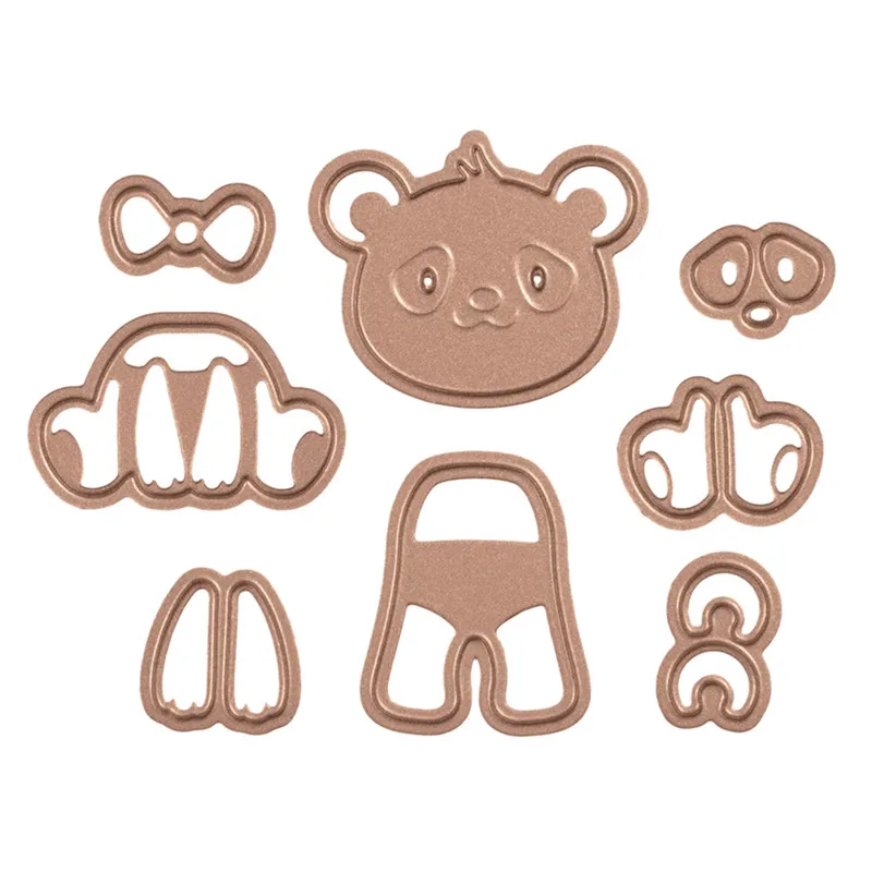 DiyArts Panda металлические режущие штампы новые Скрапбукинг для карт сделай сам