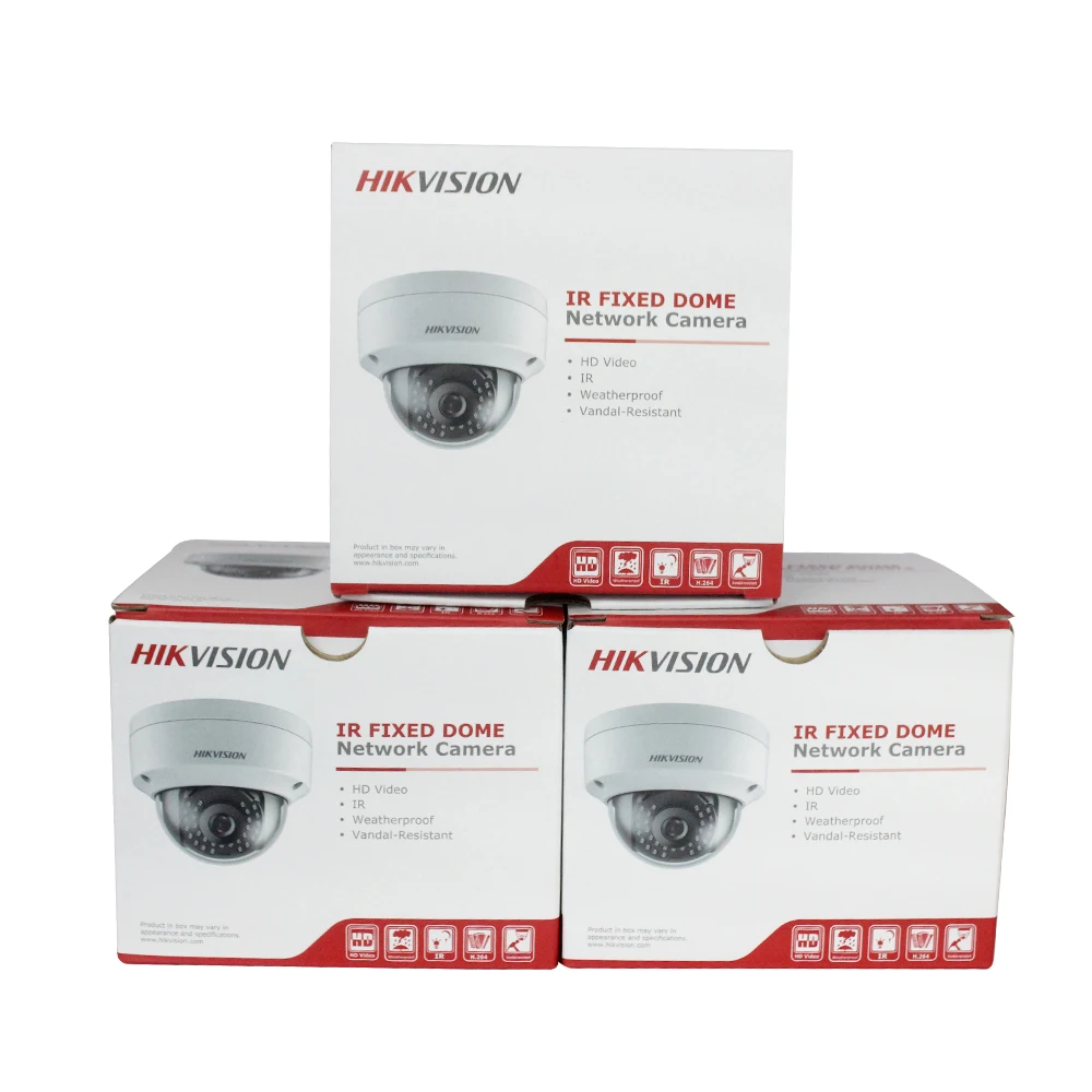 Hikvision DS-2CD1121-I 2MP мини купольная POE IP камера для дома/наружного видеонаблюдения IP67 ночного видения H.265