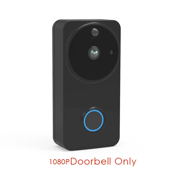 Doorbellonly CTVMAN дверной Звонок камера Wifi 1080P Смарт видео дверные звонки облачная безопасность домофон IP беспроводной видео звонок батарея Открытый дверной Звонок - Цвет: Doorbellonly