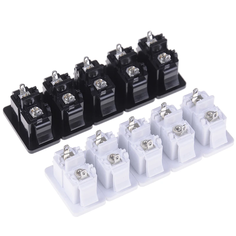 5 шт./лот AC250V 2.5A Iec320 C8 Штекерный 2 контактный входной разъем питания|Соединители| |