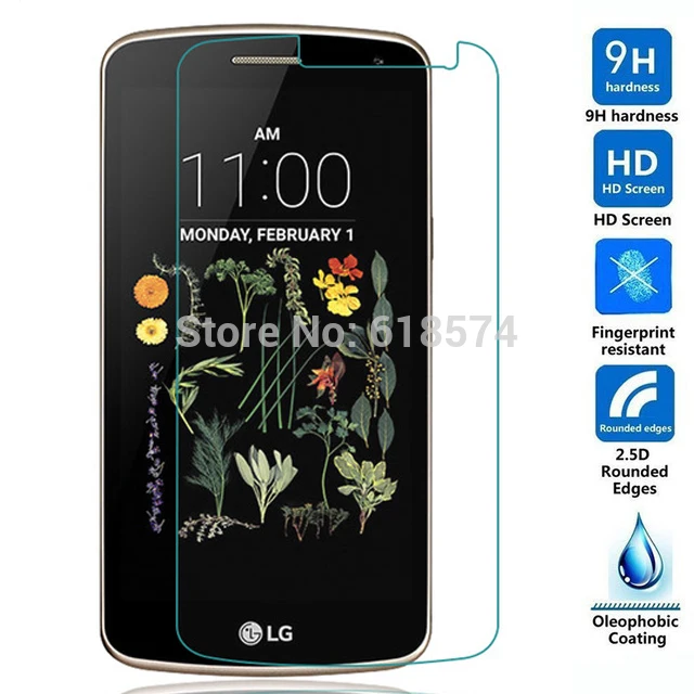 2.5D Закаленное стекло для LG K5 Lte X220 X220DS Высококачественная защитная пленка