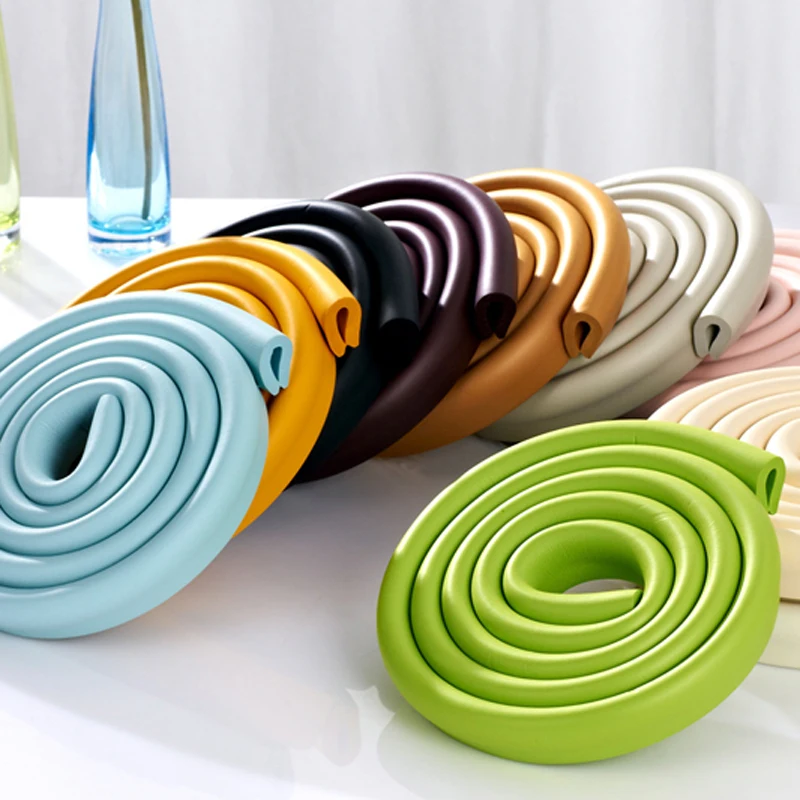 2 м u-образные детские защитные подушечки для защиты детей мебель стеклянный стол