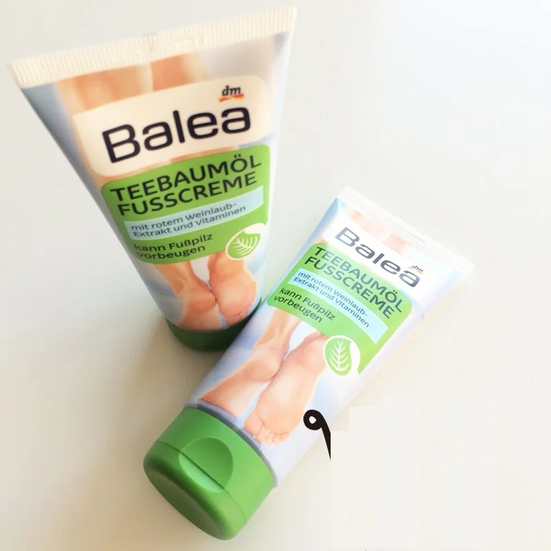Крем для ног Balea Tea Tree Oil антисептик крем спортсмена сухость стресс усталость уход