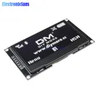 ЖК-экран diymore с OLED-дисплеем 2,42 дюйма, 2,42 дюйма, 128x64, модуль IIC I2C SPI, последовательный OLED-дисплей 12864 для C51 STM32 SPD0301, белый