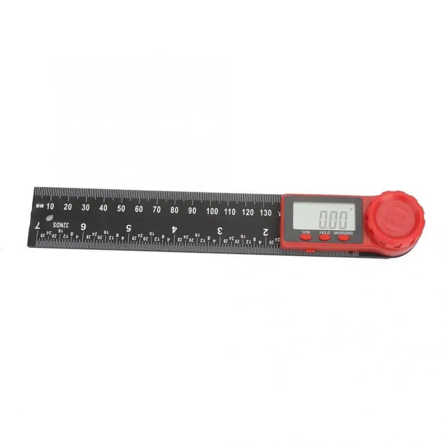 Angle Finder Ruler Carbon Fibre Multi-function Digital Protractor 360 Degrees 200mm | Инструменты