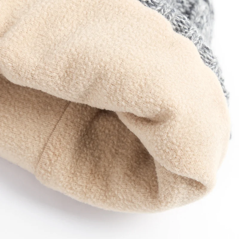 New Arrival High Quality Fashion Winter Women Thickening Knited Scarf Hat Set |