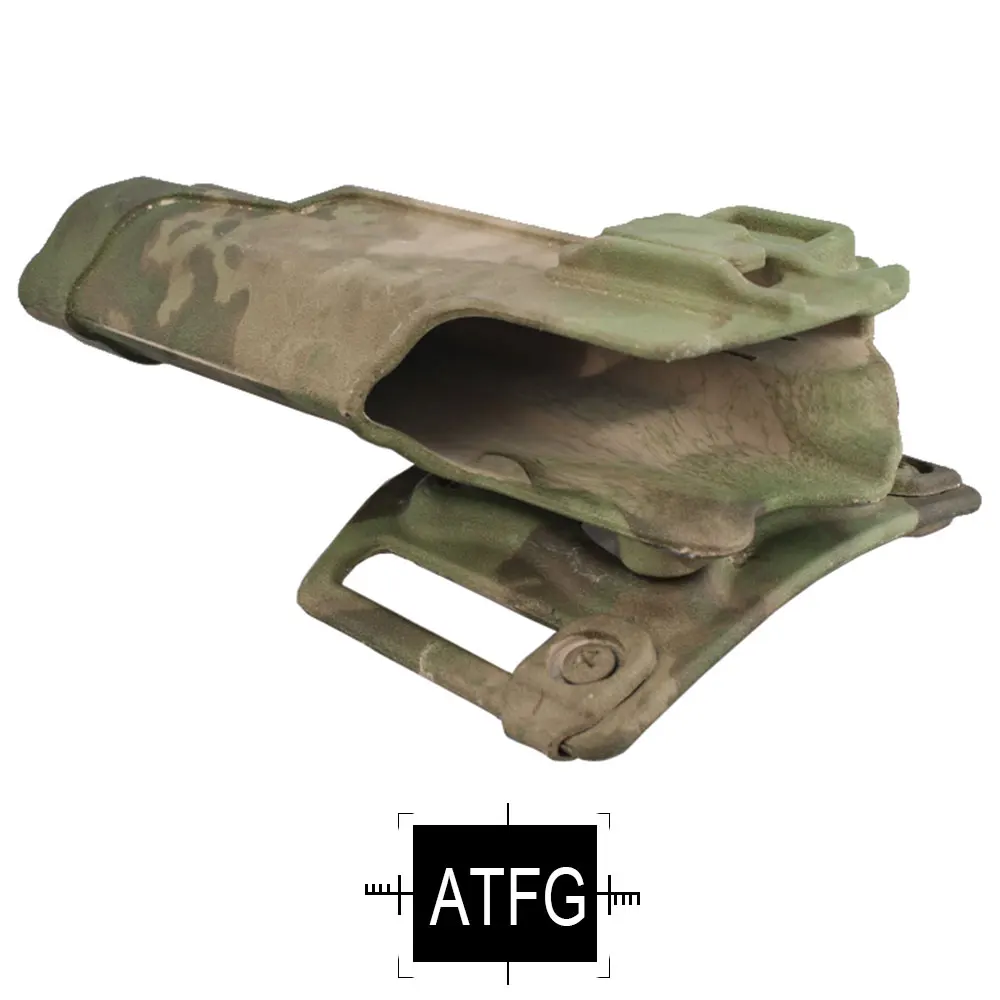 Emersongear быстро кобура для 1911 Пластик кобура подсумок Тактический Охота Airsoft 1911 кобура Мультикам em6096