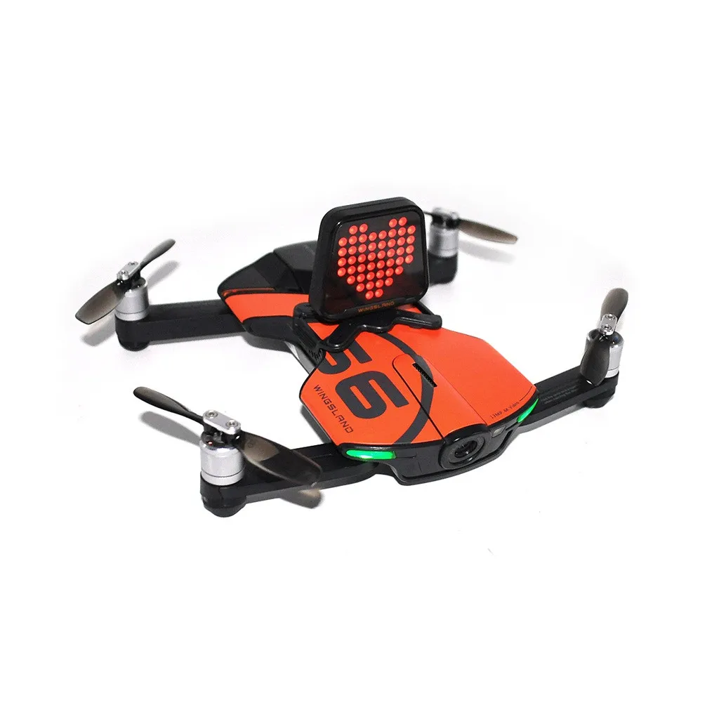 red Drone запасной Запчасти Дисплей доска для WINGSLAND S6 RC карман Quadcopter helicoptero де controle remoto drone profesionales oyuncak - Цвет: red