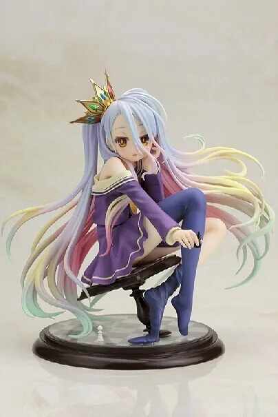Нет игры нет жизни Yotsunoha Heroine 1/6 масштаб Сиро Корона Девушка Широ милые куклы набор