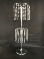 90cm tall wedding crystal pillar flower stand aisle road leads event props