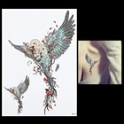 1 лист, Летающий орел, тату, водонепроницаемый, сделай сам, наклейка HB461, красота, для женщин, мужчин, тела, ног, искусство, цветок, Временные татуировки, наклейка, дизайн