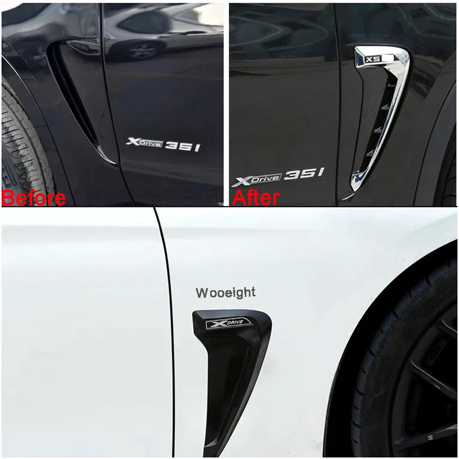 2 шт. декоративные наклейки на вентиляционное отверстие для BMW X5 F15 2014-2018 |