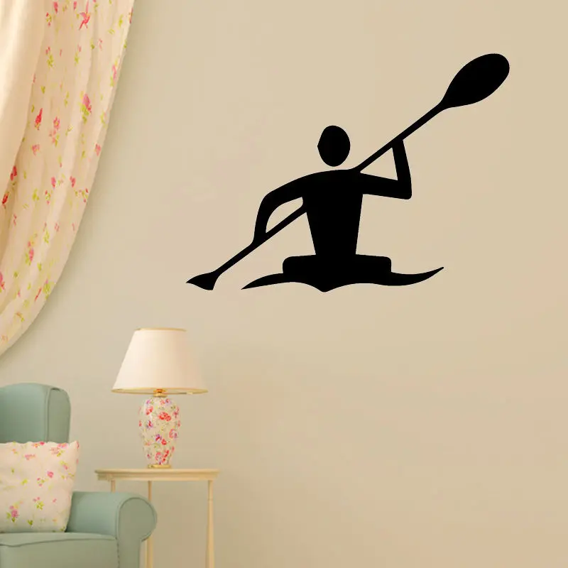 Настенная Наклейка домашний декор гостиная спальня олимпийская байдарка