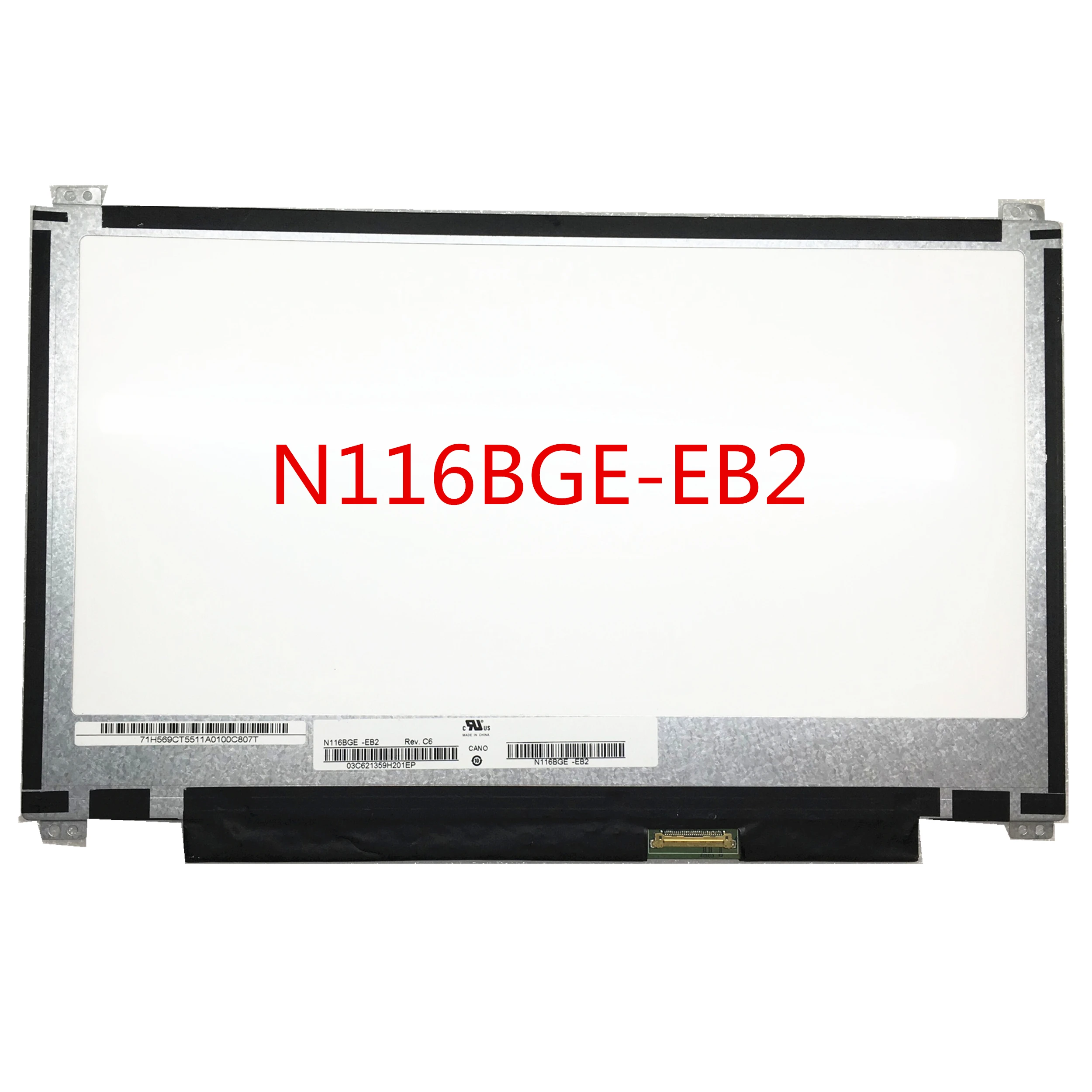 

Бесплатная доставка N116BGE-EB2 B116XTN02.3 B116XTN02.2 B116XTN01.0 для Asus X205 X205T X205TA EDP 30 контактов вверх и вниз отверстия для винтов