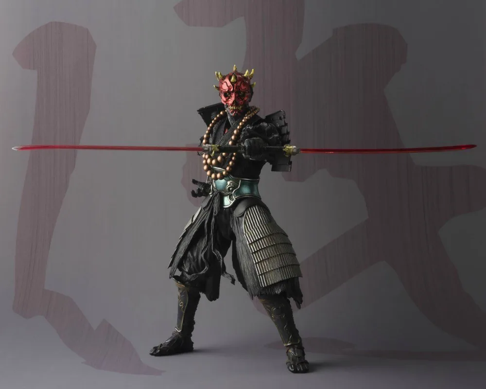 Классический Sci Fi фильм Звездные войны Sohei Darth Maul Priest Soldier Tamashii NES Meisho Экшн фигурки