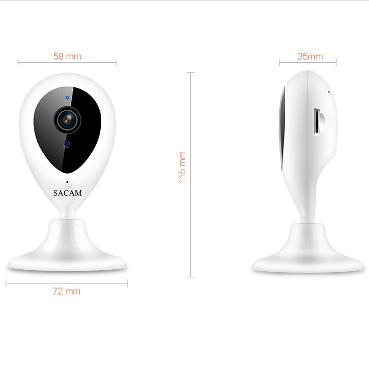 Беспроводная IP камера с поддержкой Wi Fi 1080P|camera indoor|camera wirelesscamera wireless ip |