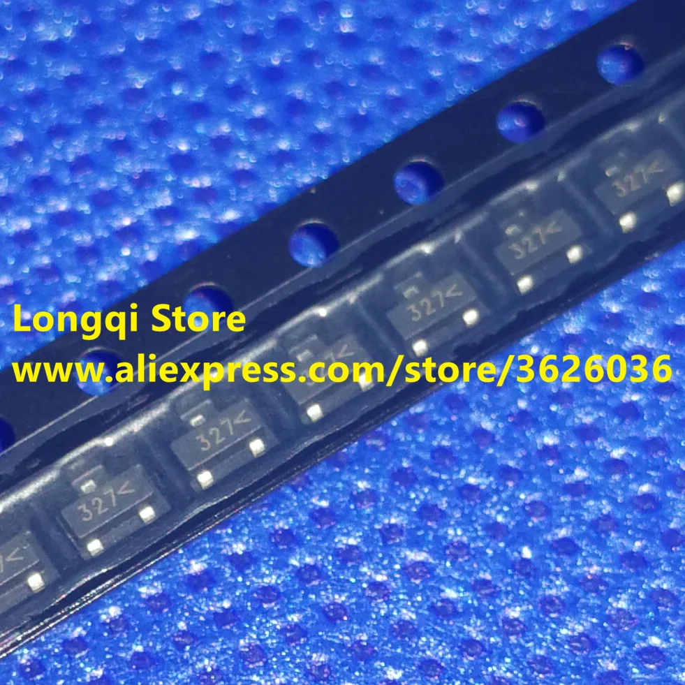 50 шт. FDN327N FDN327 Mark 327 0.SOT23 SOT 23 N Channel MOSFET 2A 20 в NPN|mosfet sot-23|mosfet sot23mosfet npn |