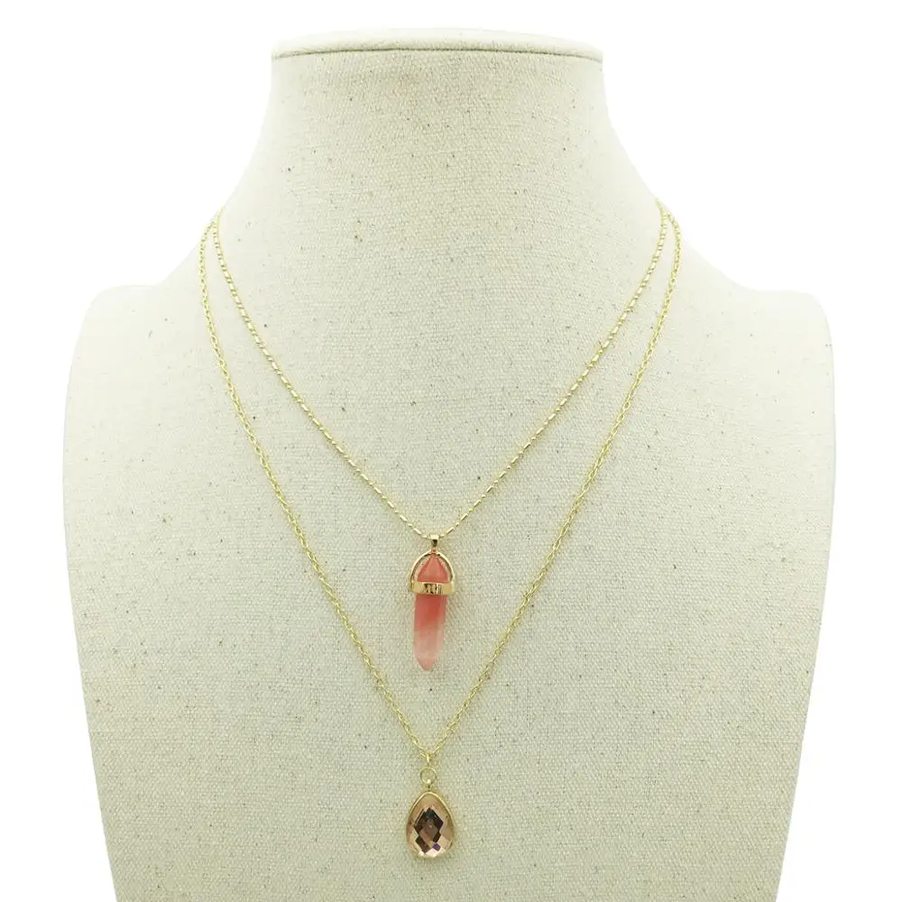 Женское Двухслойное ожерелье с подвеской в богемном стиле|fashion jewelry|jewelry fashionboho