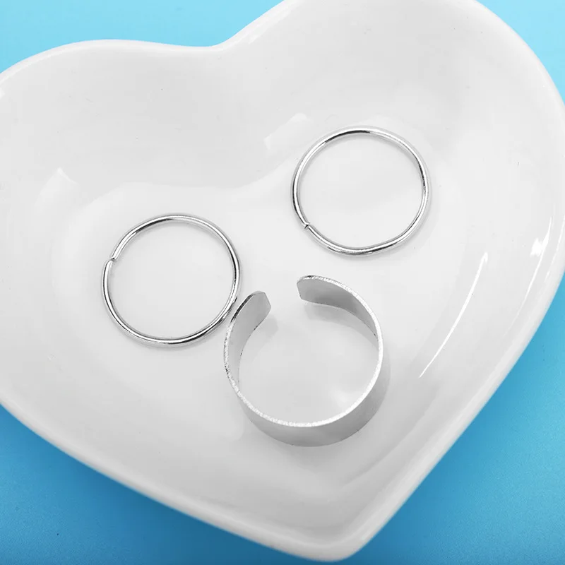 3 шт/набор геометрические тонкие широкие кольца для похудения простые
