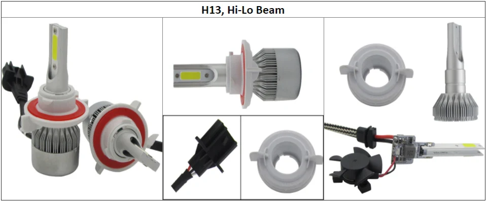 SPEVERT D1S/D3S D2S/D4S H7 H1 H8/H9/H1 H4/9003 COB светодиодный ампулы avant de voiture 110W 20000LM 6000K ампулы Авто 12v Автомобильные фары