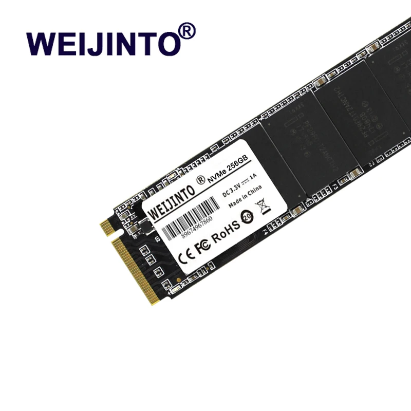 WEIJINTO M2 M.2 PCIE SSD 256 ГБ 512 240 2280 NVMe интерфейс 480 500 mini pcie 1 ТБ 960 внутренний ноутбук |