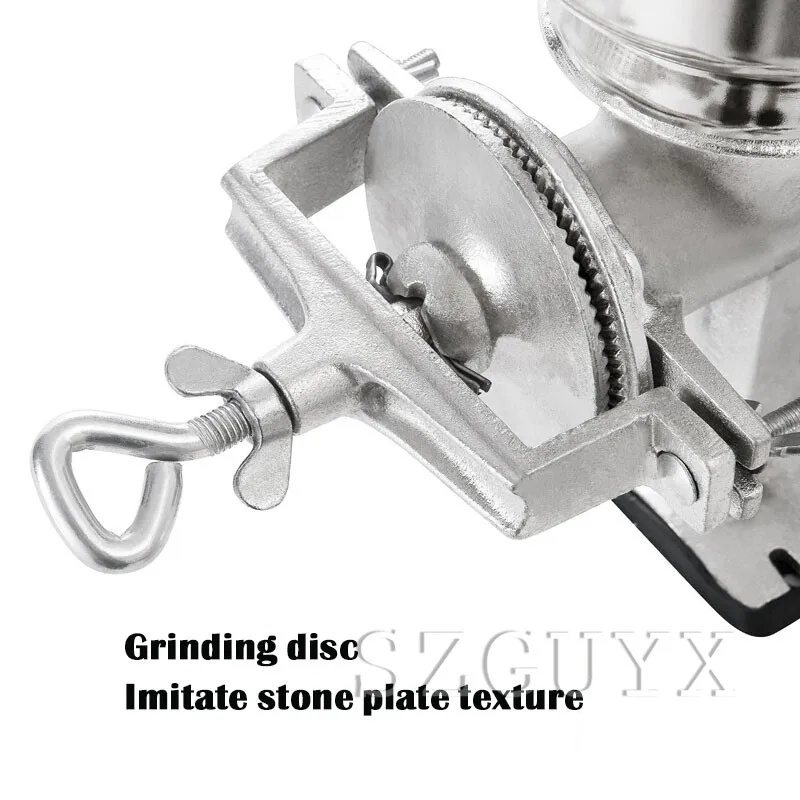 Ручная мини кофемолка из нержавеющей стали измельчитель для зерен кофе еды
