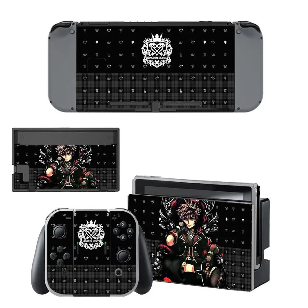 YSNS1694 Nintendo switch Skin kingdom hearts Vinilo наклейка s NAND Switch Skins наклейка для nintendo Switch Console Joy-Con Dock - Цвет: YSNS1694