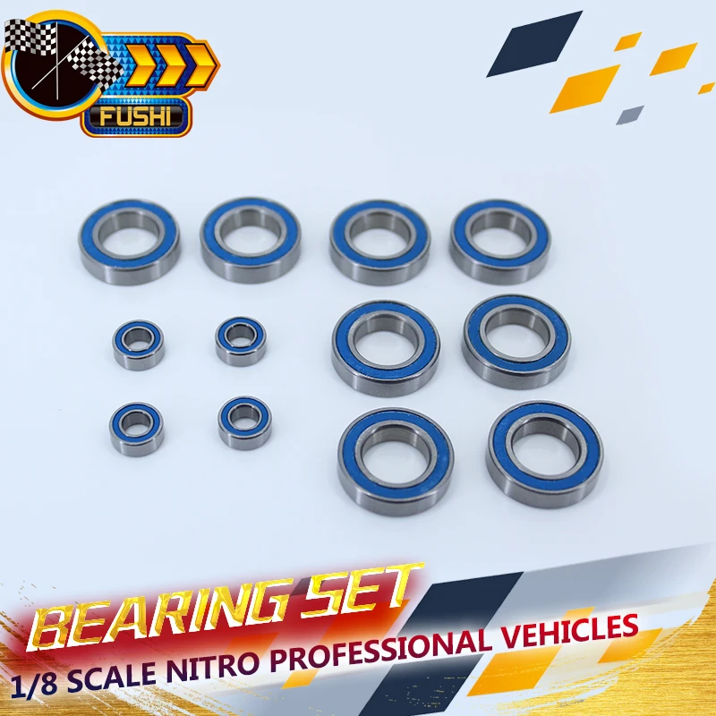 Эвеланш XTR Monster Truck подшипника (12 шт.) 1/8 Весы Nitro профессиональных средств 02139 85763