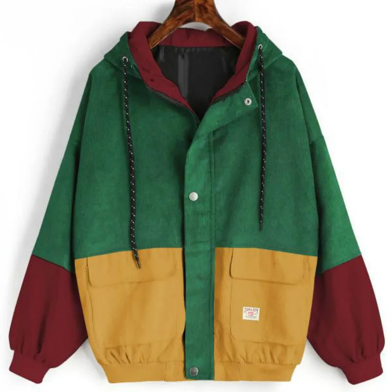 Новая женская пара куртка корейский топ студентов BF стиль пальто осень зима