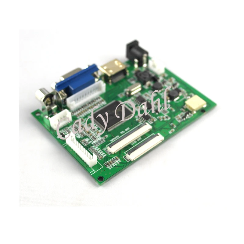 Плата контроллера высокой яркости HDMI VGA 2AV TTLController для HE080IA-01D HJ080IA-01E 1024X768 40 Pins TFT