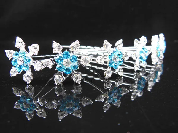 20 шт. заколки для волос в стиле аниме снежинки|hair pins|elsa hair pinsnow |