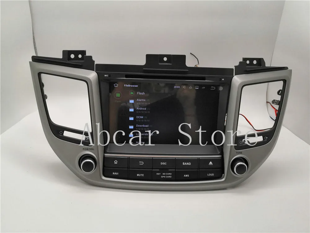 8 дюймов Android 7,1 автомобильный dvd-плеер gps навигация для HYUNDAI Tucson IX35 стерео радио 2 Гб ram 16 Гб rom авто