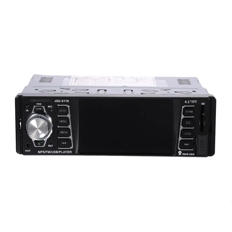 4 1 дюймов HD TFT DIN Авторадио Bluetooth автомобиля радио звуковых систем головное