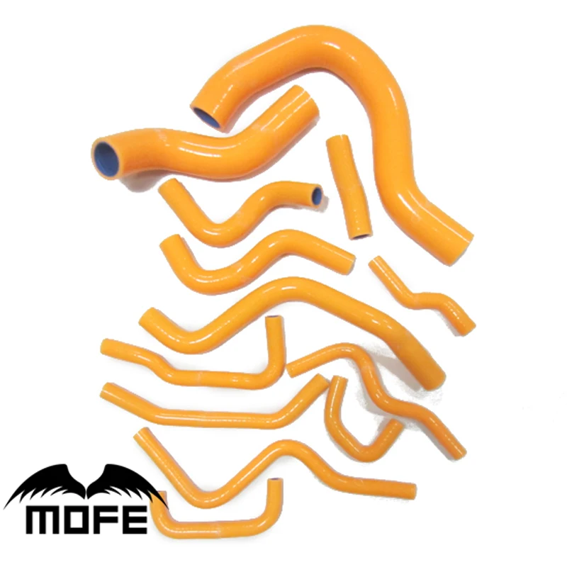 13 шт. оригинальный логотип Радиатор Хладагент нагреватель силиконовый шланг