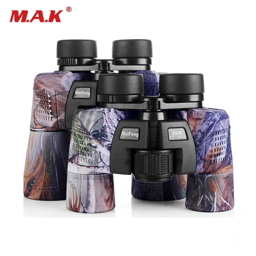 

8x40/10x50 Binocular Military Camo Telescope Waterproof FMC Blue Film Coated Optical Len for Hunting