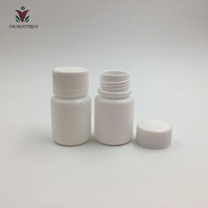 

52pcs Hotsale 15cc 15ml HDPE Vitamin Pill Container Capsules Bottle