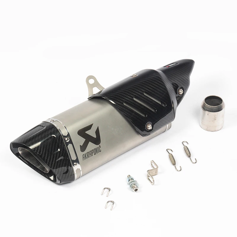 500cc 600cc r11 карбоновый мото rcycle глушитель выхлопной трубы R6 R1 CBR500 Z750 akrapovic выхлопная труба escape moto escapamento de moto