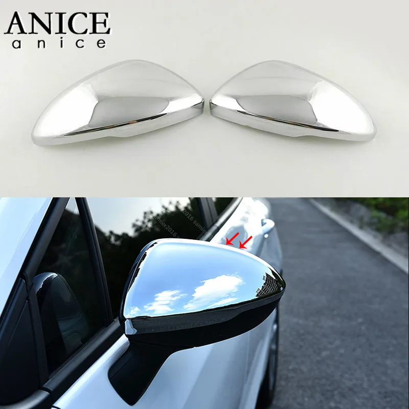 2pcs chrome Rearview Mirrors Cover Cup trim Fit for Chevrolet Cruze 2016-2019 |
