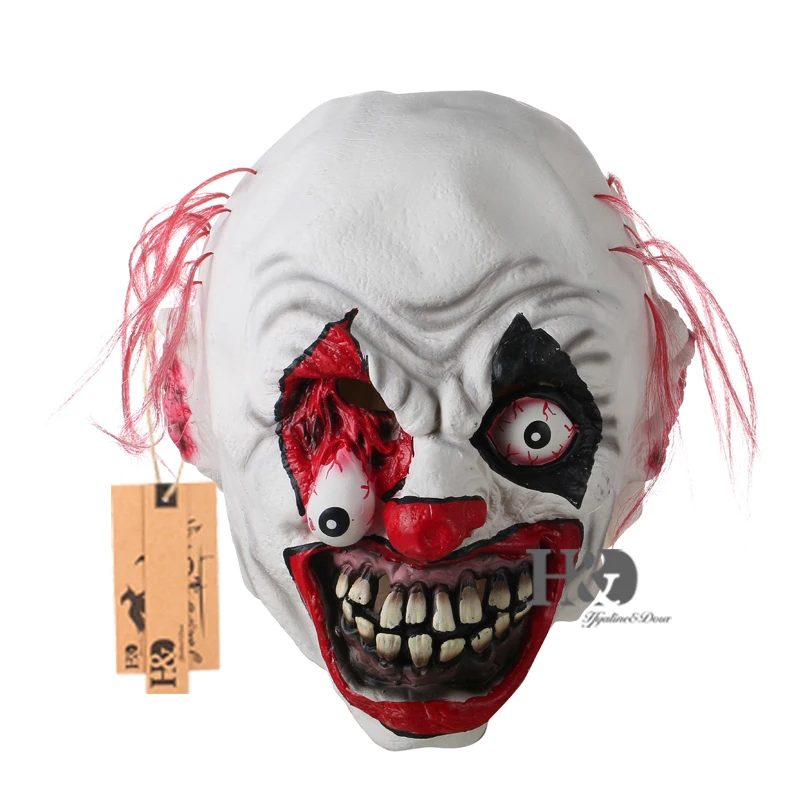 H &amp D страшная маска клоуна с привидением в виде капельного глаза на Хэллоуин