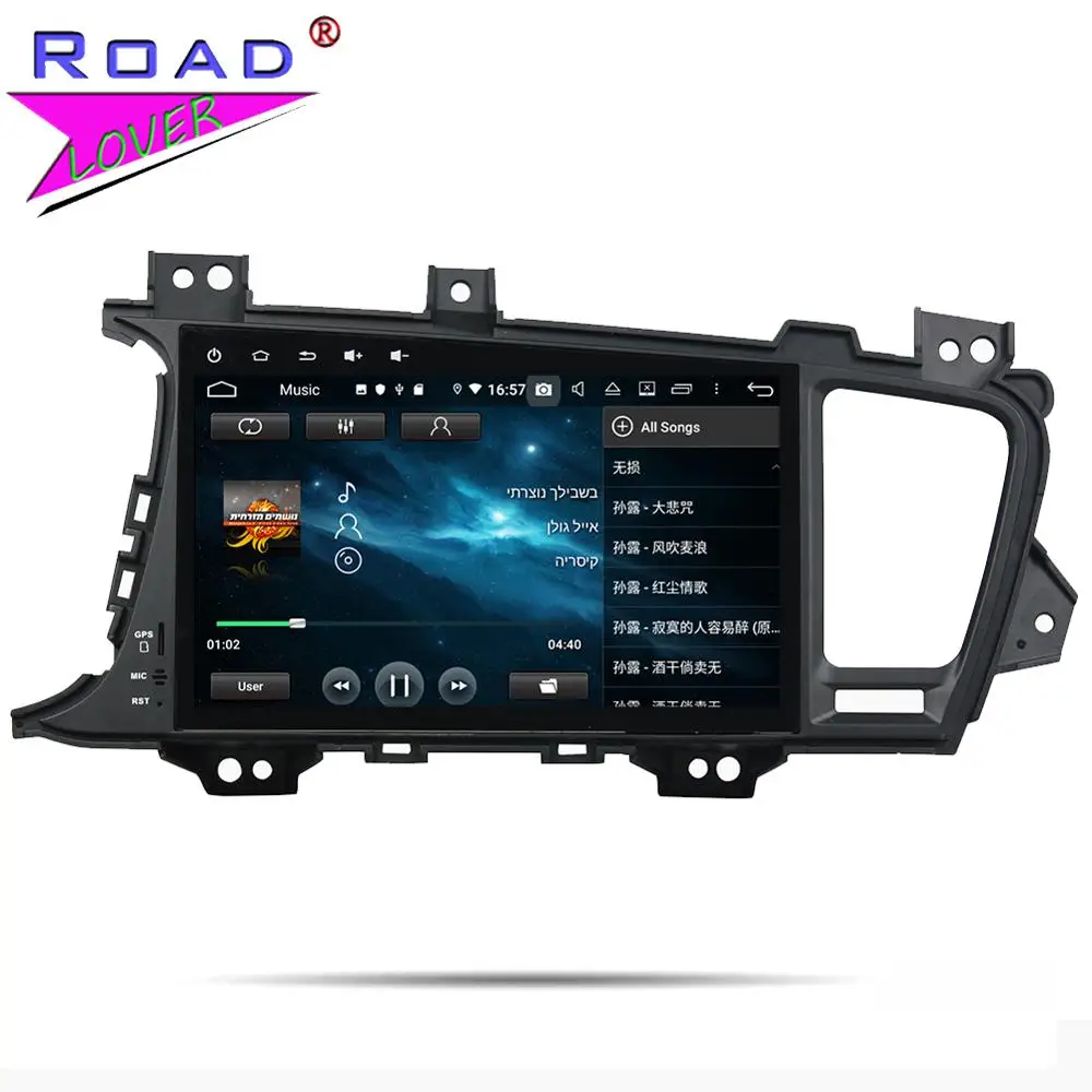 Roadlover Android 9 0 Автомобильный мультимедийный плеер для KIA K5 Optima 2014 Стерео gps