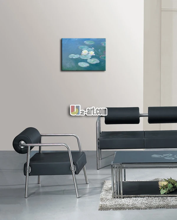 Monet водный рисунок с лилиями для украшения гостиной Высокое качество Искусство