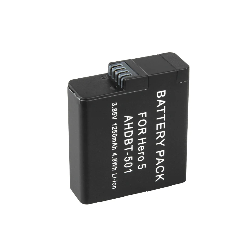Dinto 1pc 1250mAh 3 85 V AHDBT-501 AHDBT501 AHDBT 501 Li-Ion Gopro 5 6 Аккумулятор для цифровой камеры Hero |